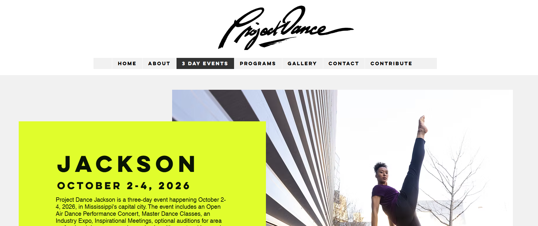 Ad Deum @ Project Dance Jackson 2026