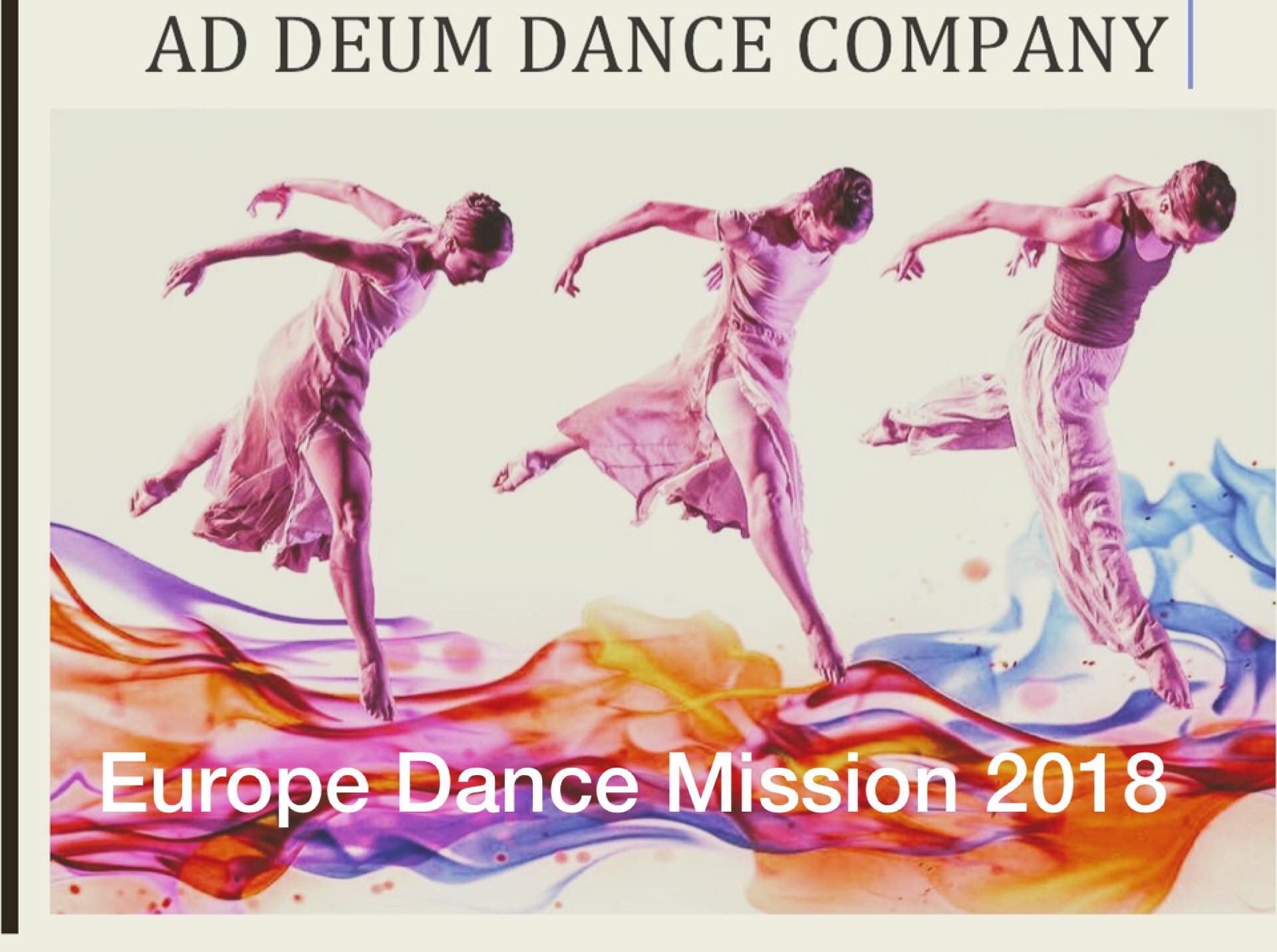 Europe Dance Mission 2018 flyer
